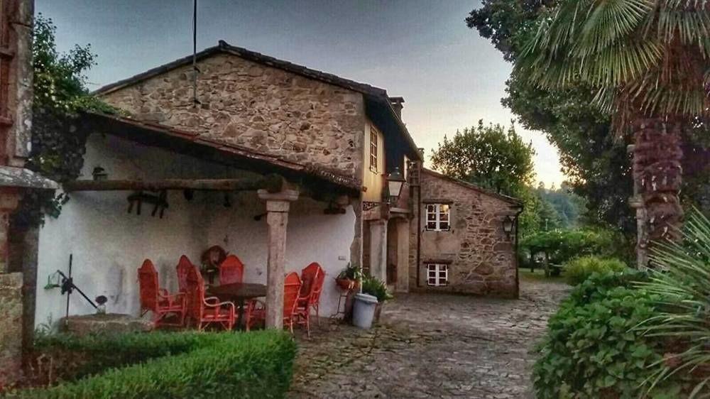 Teo Casa Grande De Cornide Santiago De Compostelaヴィラ エクステリア 写真